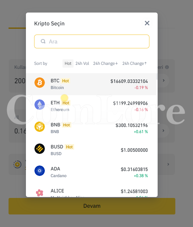 Binance How to Buy Step 5