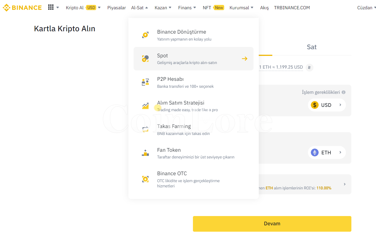 Binance How to Buy Step 9
